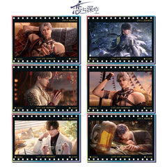 Love and DeepSpace Acrylic Art Card 38-52 - Large Size 20.5*14.5cm with Holographic Edge Anime Game Merchandise