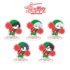 Love and DeepSpace Chibi Acrylic Rotating Standee - Anime Doujin Merchandise Desktop Decoration