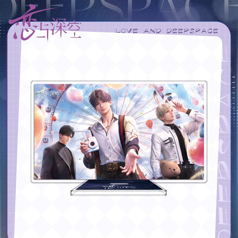 LaDS Large Acrylic Standee 1-44 - Zayne, Rafayel, Xavier Series Desktop Decoration - merrys