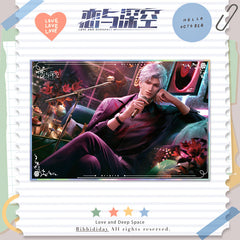 LaDS Series 501 Acrylic Double Flash Art Card - High-Definition Printing Anime Mobile Game Merchandise - merrys