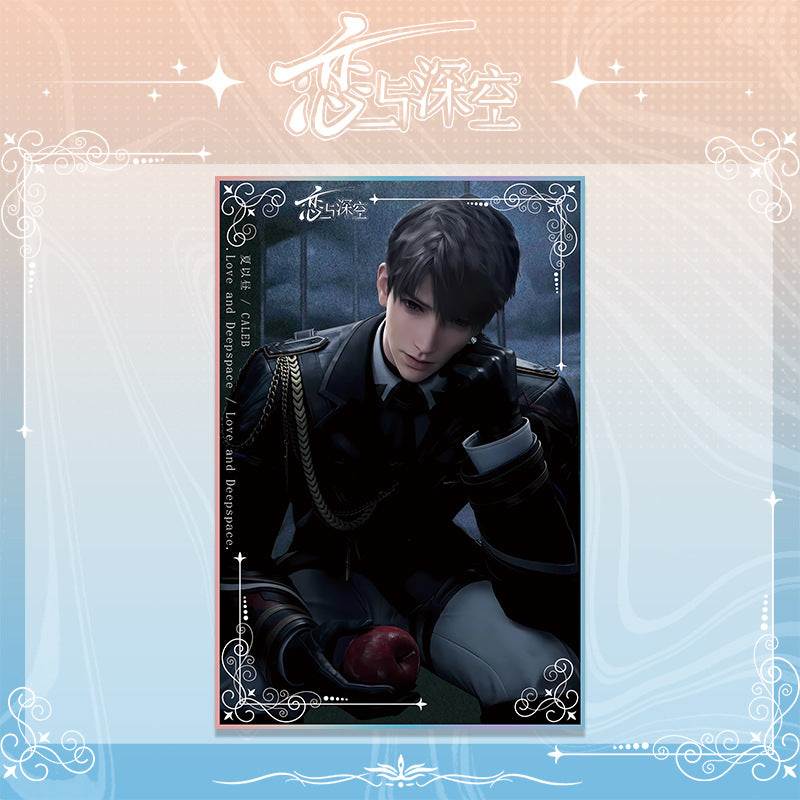 LaDS Series 501 Caleb Acrylic Double Flash Art Card - High-Definition Printing Anime Mobile Game Merchandise - merrys