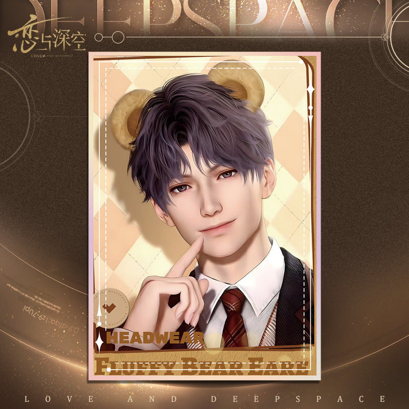 Love and DeepSpace Acrylic Art Card 1-115 - Large Size 20.5*14.5cm with Holographic Edge Anime Game Merchandise