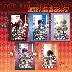 Love and DeepSpace Acrylic Shaker Notebook - Student Essential Anime Desktop Decoration