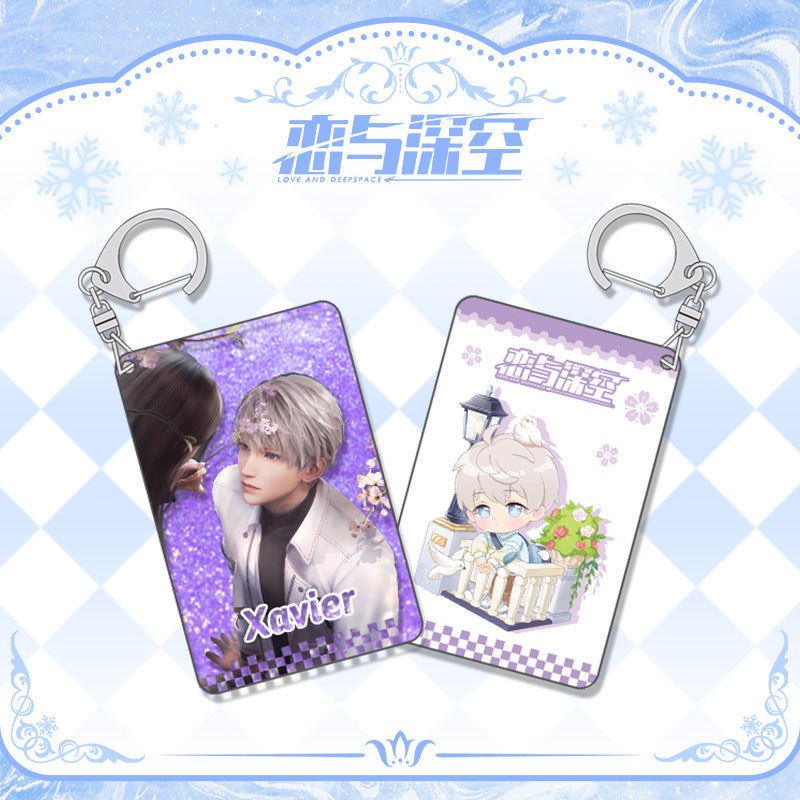 LaDS Shaker Mahjong Charm Keychain - Zayne, Rafayel, Xavier Anime Merch - merrys