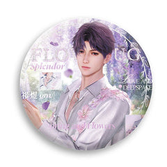 LaDS Double Flash Badge 192-196 - PET Material, 75mm 58mm Tinplate Anime Merchandise - merrys