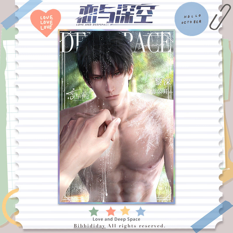 LaDS Series 501 Acrylic Double Flash Art Card - High-Definition Printing Anime Mobile Game Merchandise - merrys