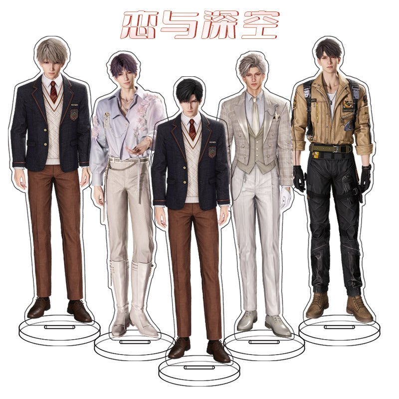 Love and DeepSpace 33cm Large Sandwich Standee - Anime Game Acrylic Desktop Decoration