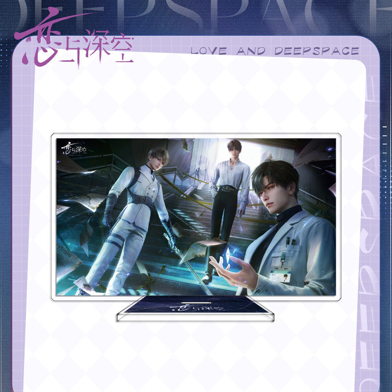 LaDS Large Acrylic Standee 1-44 - Zayne, Rafayel, Xavier Series Desktop Decoration - merrys