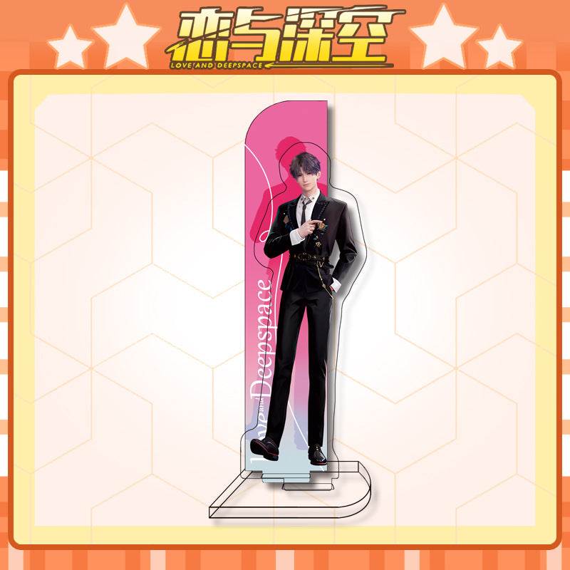 LaDS 12cm Double-Sided Insert Standee - Anime Acrylic Desktop Decoration, Sandwich Craft, Combined Illustration - merrys