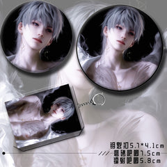 Artist-Authorized Lads Xavier Holographic Laser Badge Set