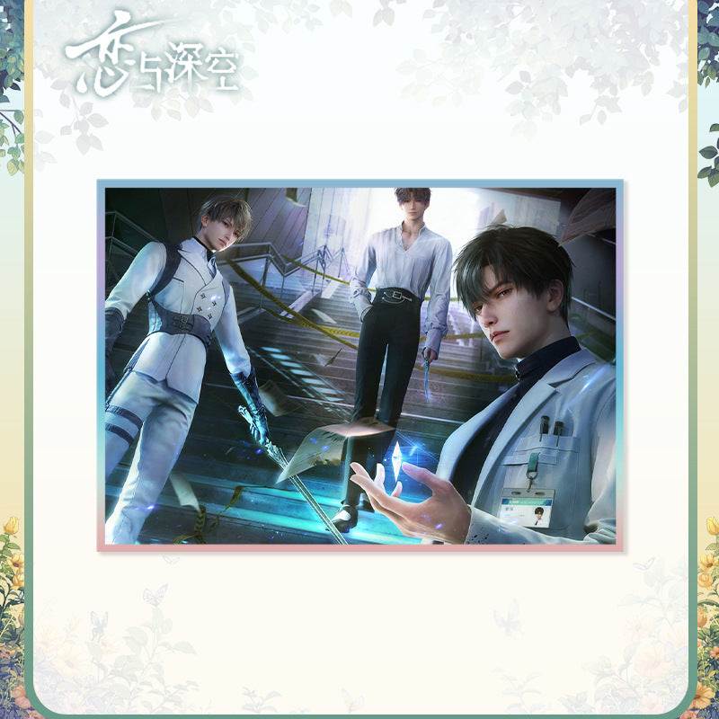 LaDS Acrylic Art Card 1-115 - Large Size 20.5*14.5cm with Holographic Edge Anime Game Merchandise - merrys