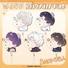 LaDS Original Badge Acrylic Check-in Stick - Badge Holder Display Set Ita Bag Decoration Anime Merchandise - merrys