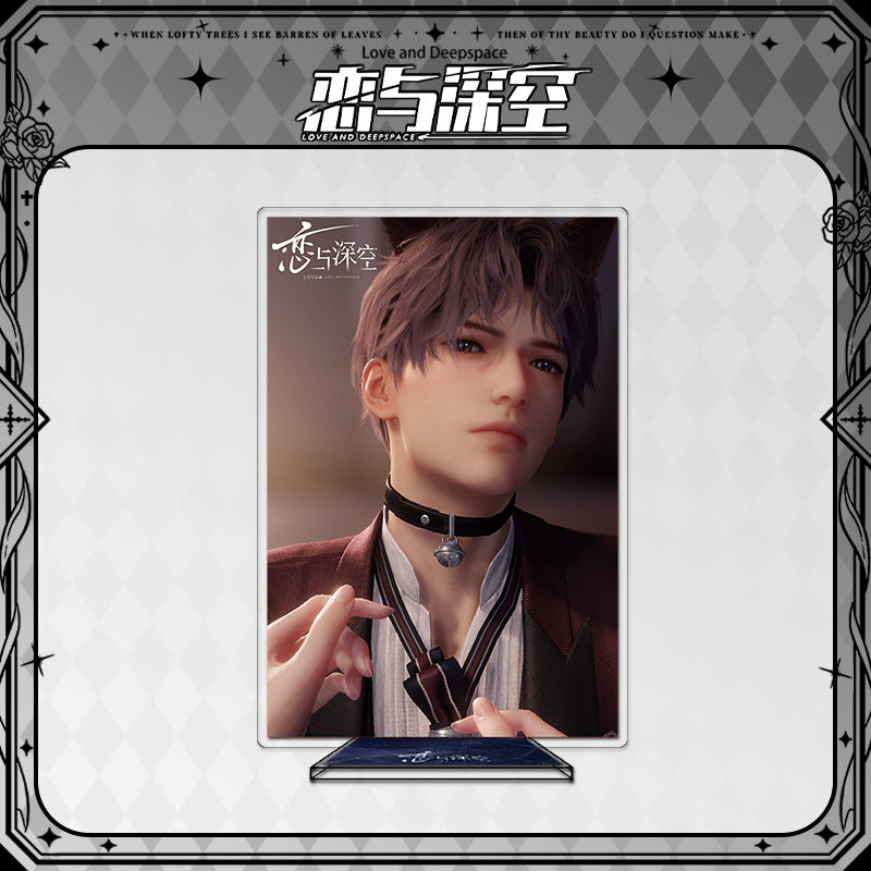 LaDS Large Acrylic Standee 1-44 - Zayne, Rafayel, Xavier Series Desktop Decoration - merrys