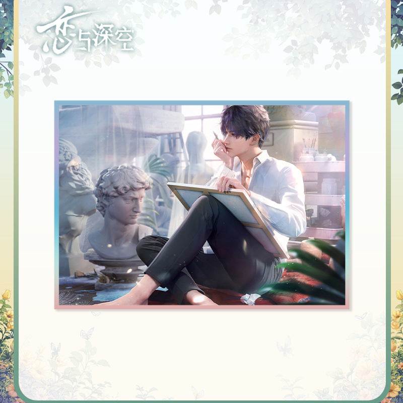 LaDS Acrylic Art Card 1-115 - Large Size 20.5*14.5cm with Holographic Edge Anime Game Merchandise - merrys