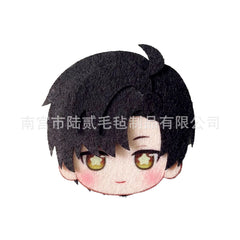 LaDS Doujin Otome Game Merchandise - Handmade Badge (Zayne, Xavier, Rafayel), Hair Clip, Non-woven Fabric Charm - merrys