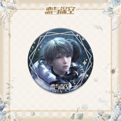 LaDS Double Flash Badge 1-64 - 75mm 58mm Tinplate Anime Merchandise - merrys