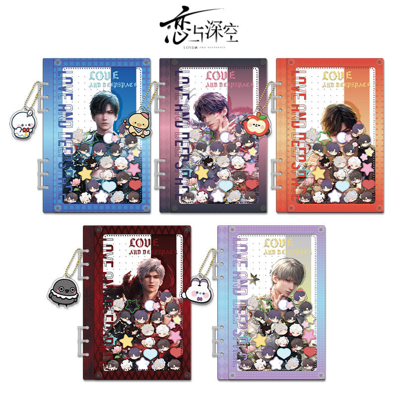 Love and DeepSpace Acrylic Shaker Notebook - Student Essential Anime Desktop Decoration