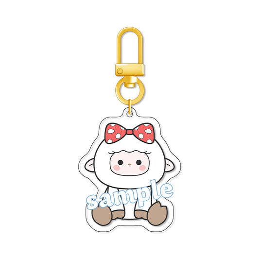 LaDS Doll Series U-shaped Buckle - Electroplated Golden Buckle Charm Acrylic Anime Merchandise - merrys