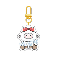 LaDS Doll Series U-shaped Buckle - Electroplated Golden Buckle Charm Acrylic Anime Merchandise - merrys