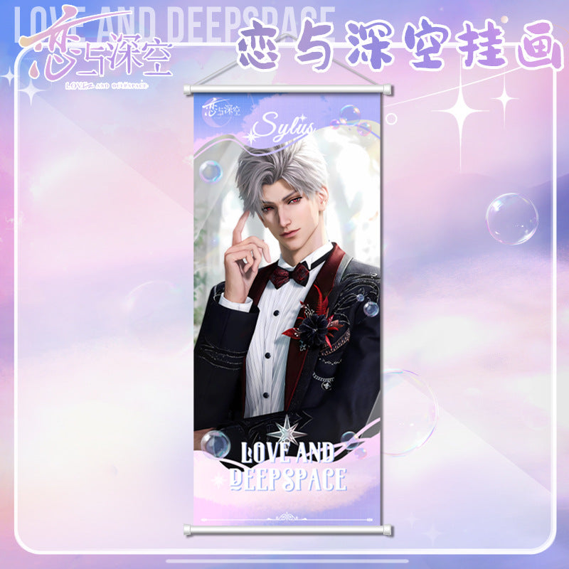 Love and DeepSpace New Style Anime Game Merchandise Canvas Scroll Poster Anime Expo