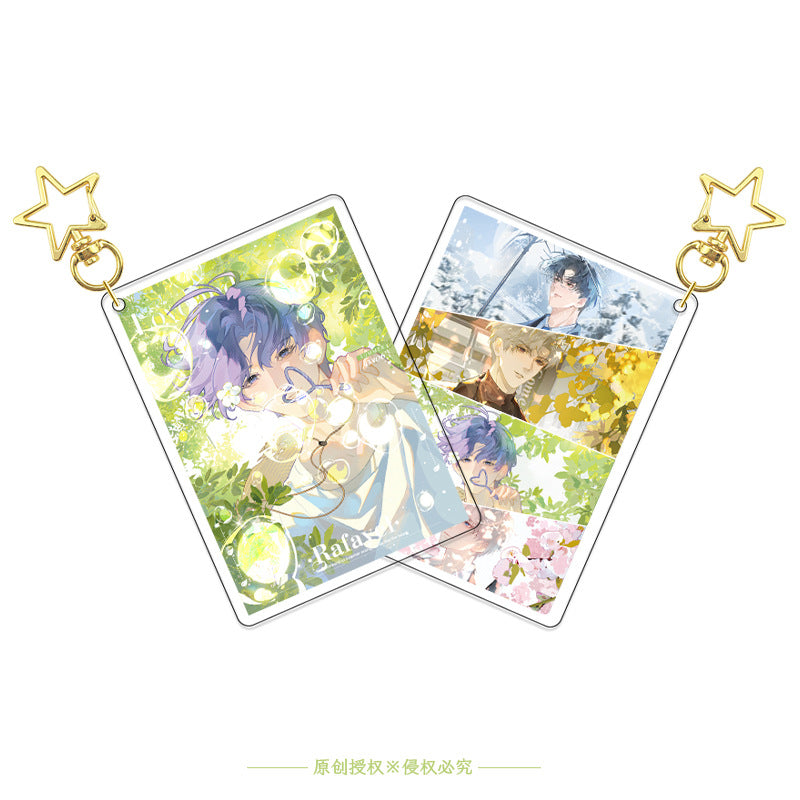 LaDS Original Four Seasons Movement Card Series - Sandwich Star Buckle Game Merchandise High-Definition Printing - merrys