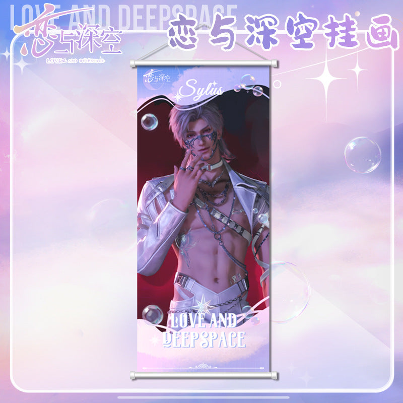 Love and DeepSpace New Style Anime Game Merchandise Canvas Scroll Poster Anime Expo