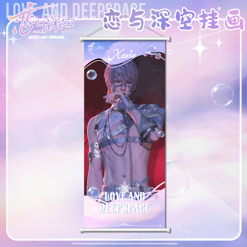 Love and DeepSpace New Style Anime Game Merchandise Canvas Scroll Poster Anime Expo