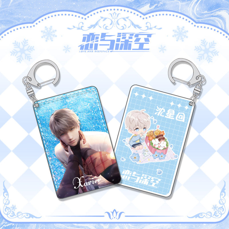 LaDS Shaker Mahjong Charm Keychain - Zayne, Rafayel, Xavier Anime Merch - merrys