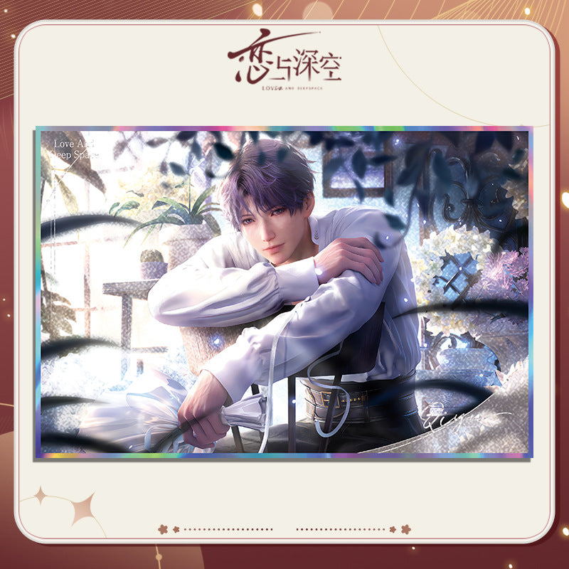 LaDS Series 501 Acrylic Double Flash Art Card - High-Definition Printing Anime Mobile Game Merchandise - merrys