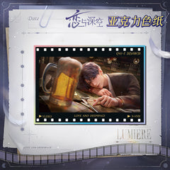 LaDS Acrylic Art Card 1-115 - Large Size 20.5*14.5cm with Holographic Edge Anime Game Merchandise - merrys