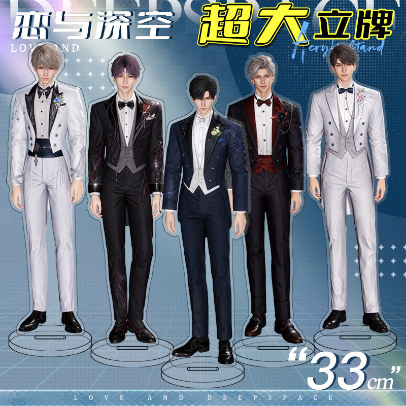 Love and DeepSpace 33cm Large Sandwich Standee - Anime Game Acrylic Desktop Decoration