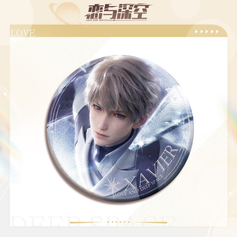 LaDS Double Flash Badge 81-105 - All Characters 75mm 58mm Tinplate Game Merchandise - merrys