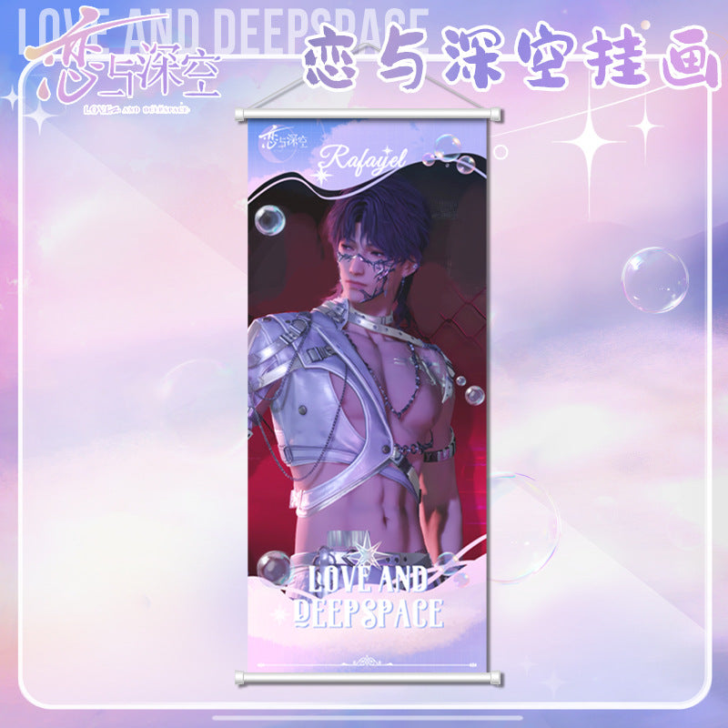 Love and DeepSpace New Style Anime Game Merchandise Canvas Scroll Poster Anime Expo