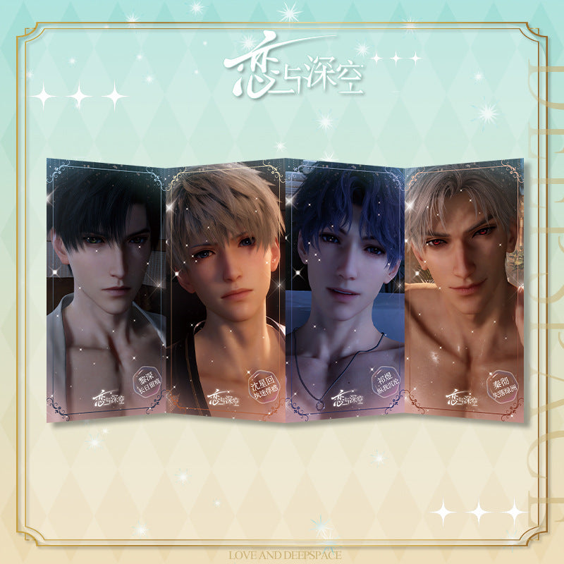 Love and DeepSpace Acrylic Screen 925-930 - Sandwich Craft Anime Game Merchandise