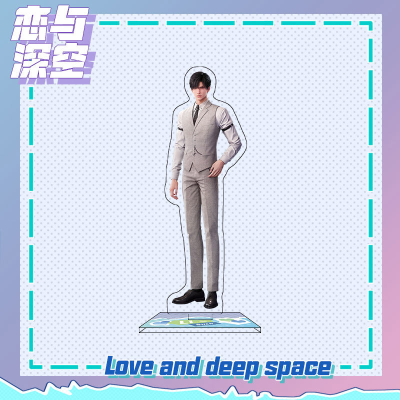 Love and DeepSpace X Guming Co-branded - Sandwich Standee, Quicksand Ticket Stub, 75mm Double Flash Badge