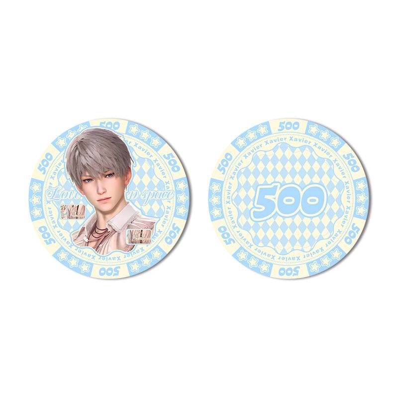 LaDS Acrylic Chip Coin 231-250 - Sandwich Double-Sided High-Definition Pattern Anime Game Merchandise - merrys