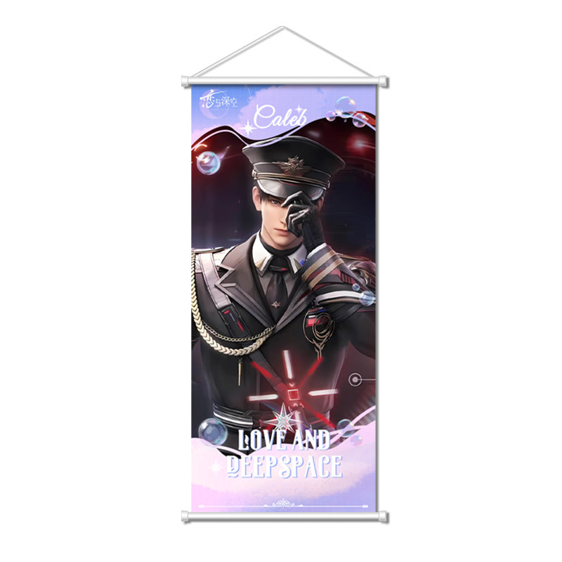 Love and DeepSpace New Style Anime Game Merchandise Canvas Scroll Poster Anime Expo
