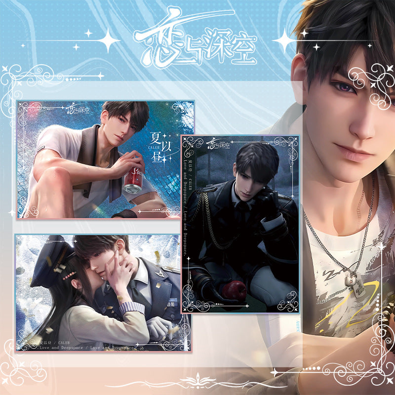 LaDS Series 501 Caleb Acrylic Double Flash Art Card - High-Definition Printing Anime Mobile Game Merchandise - merrys