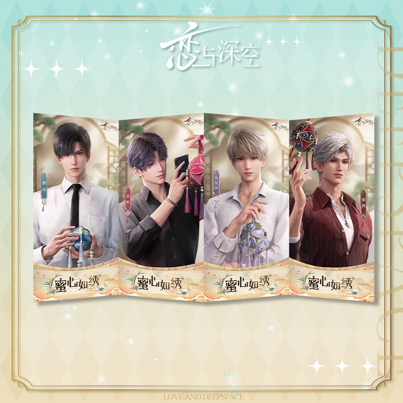 Love and DeepSpace Acrylic Screen 925-930 - Sandwich Craft Anime Game Merchandise