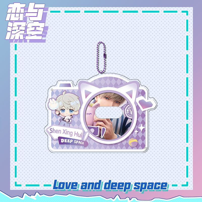 Love and DeepSpace X Guming Co-branded - Sandwich Standee, Quicksand Ticket Stub, 75mm Double Flash Badge