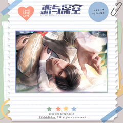 LaDS Series 501 Acrylic Double Flash Art Card - High-Definition Printing Anime Mobile Game Merchandise - merrys