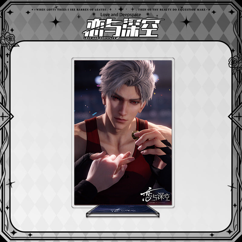 LaDS Large Acrylic Standee 1-44 - Zayne, Rafayel, Xavier Series Desktop Decoration - merrys