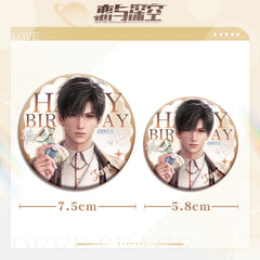 LaDS Double Flash Badge 81-105 - All Characters 75mm 58mm Tinplate Game Merchandise - merrys