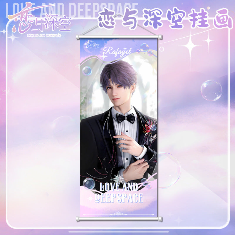 Love and DeepSpace New Style Anime Game Merchandise Canvas Scroll Poster Anime Expo