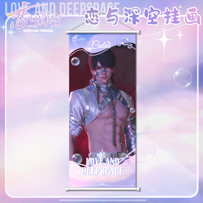 Love and DeepSpace New Style Anime Game Merchandise Canvas Scroll Poster Anime Expo