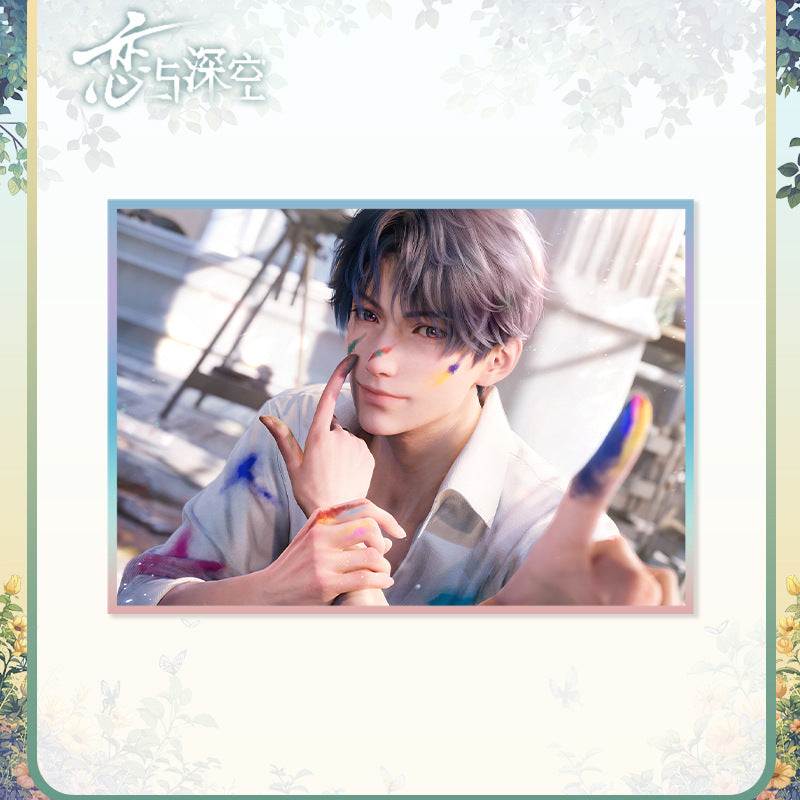 LaDS Acrylic Art Card 1-115 - Large Size 20.5*14.5cm with Holographic Edge Anime Game Merchandise - merrys