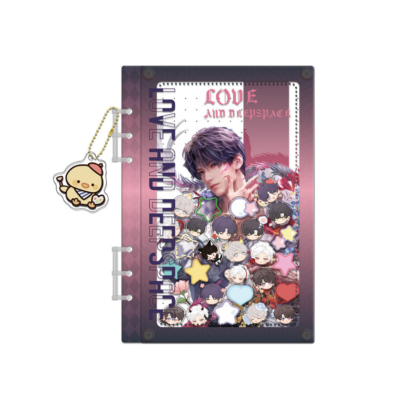 Love and DeepSpace Acrylic Shaker Notebook - Student Essential Anime Desktop Decoration