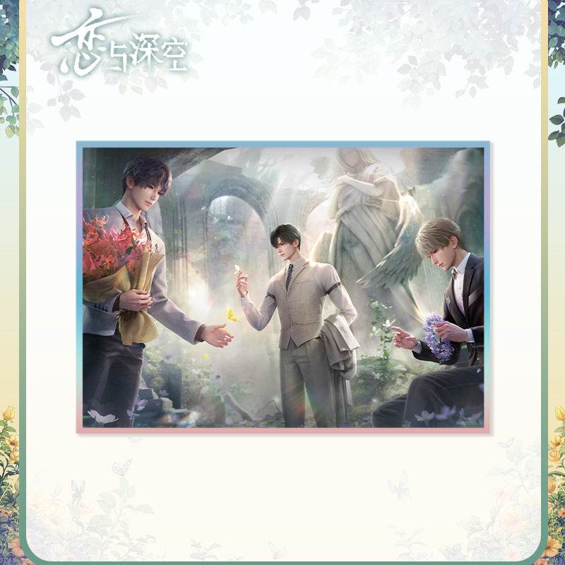 LaDS Acrylic Art Card 1-115 - Large Size 20.5*14.5cm with Holographic Edge Anime Game Merchandise - merrys