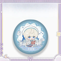 Artist-Authorized Lads Chibi Cute Maid Fan-Made Badges