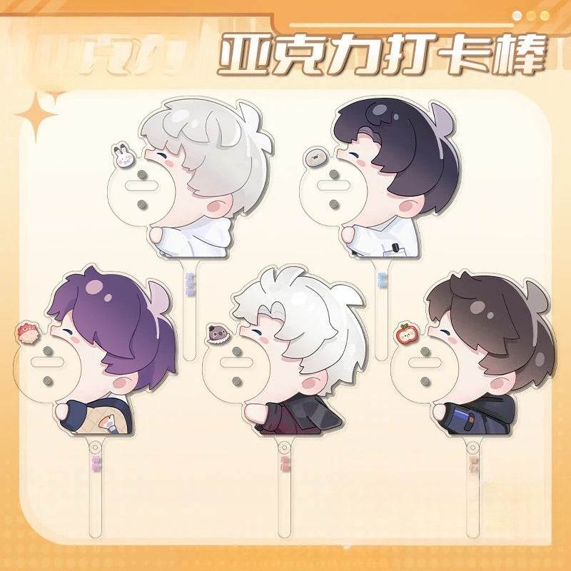 LaDS Original Badge Acrylic Check-in Stick - Badge Holder Display Set Ita Bag Decoration Anime Merchandise - merrys